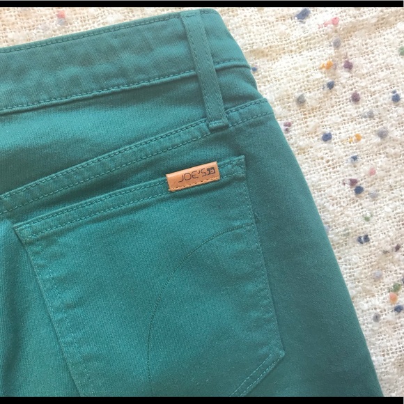 Joe’s Jeans Teal Green The Skinny 26 - Picture 12 of 16
